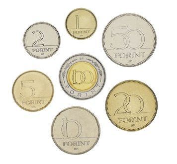 Угорщина набір з 7 монет 1994-2003 UNC 1, 2, 5, 10, 20, 50, 100 форинтів М15034 фото