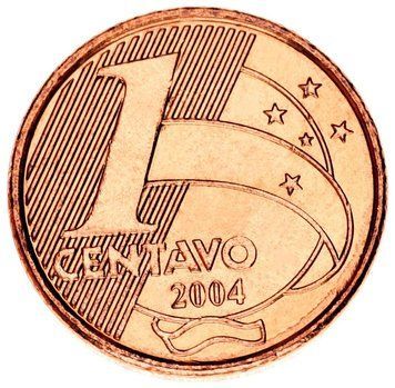 Бразилія 1 сентаво 2004 UNC М12951 фото