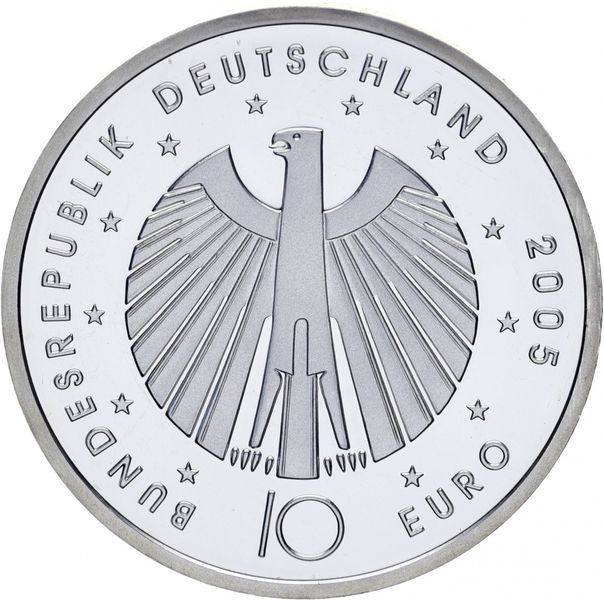 Coin Germany 10 euro 2005 FIFA World Cup Germany 2006 Proof