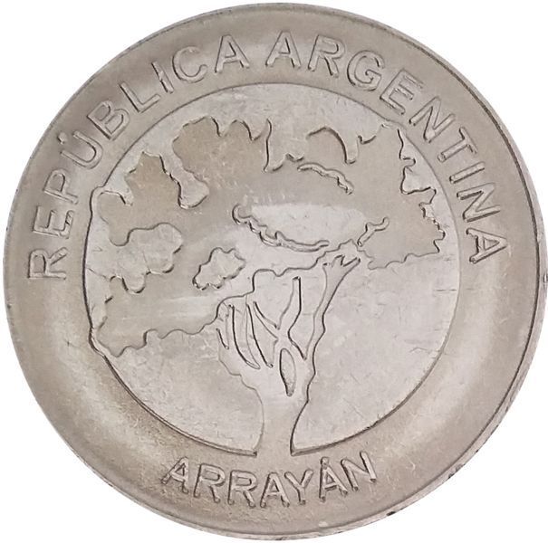 Coin Argentina 5 pesos 2017 UNC