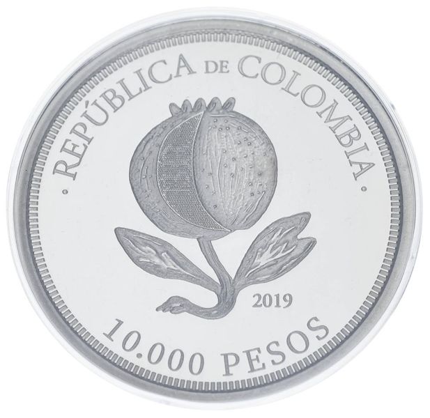 Colombia 10000 pesos 2019 UNC Commemorative - 200 Years of Independence 1989-2020