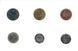 Lebanon set of 6 coins 1996-2017 UNC 25, 50, 50, 100, 250, 500 pounds