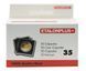 Square capsules for coins 35 mm. (10 pieces, 50*50 mm.) Etalonplus Black liner