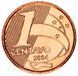 Бразилия 1 сентаво 2004 UNC М12951 фото 1