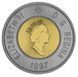 Canada 2 dollars 1997 Bimetal UNC Bear