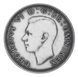 Монета Великобритания 1 шиллинг 1945 Серебро F-VF (Ag 500, 5,66 грамм) М19875 фото 2