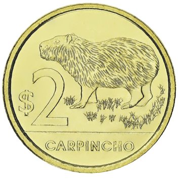 Uruguay 2 pesos 2011 UNC (KM # 136)