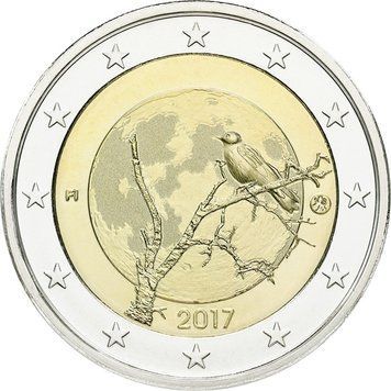 Монета Фінляндія 2 євро 2017 &laquo;Фінська природа&raquo; UNC М07016 фото