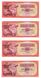 Yugoslavia set of 4 banknotes 1965, 1978, 1981, 1986 UNC