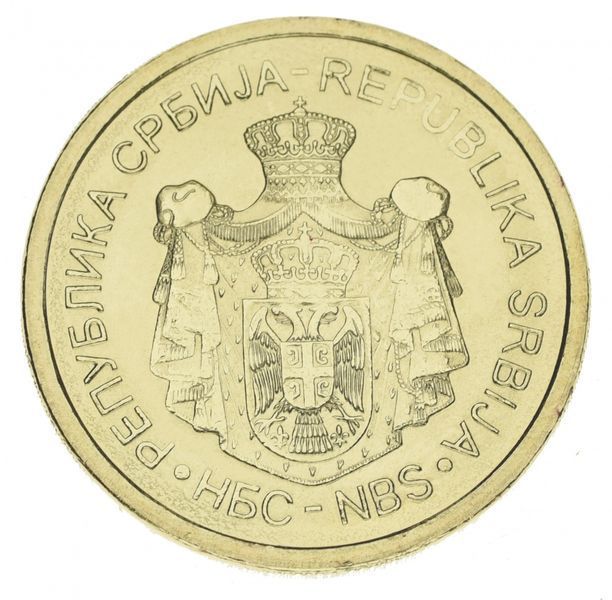 Сербія 5 динар 2020 UNC М15676 фото