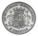 Монета Іспанія 5 песет 1870 Срібло F-VF Тимчасовий уряд (1869 - 1874) (Ag 900, 25 грамів) М19775 фото 2