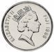 Фиджи 5 центов 1995 UNC FAO ФАО Рыба (KM#77) М12776 фото 2