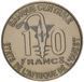 Coin West Africa 10 Francs 2011 UNC (KM # 10)