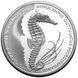 Монета Украина 2 гривны 2003 &laquo;Морской конек&raquo; UNC (KM#168) М00443 фото 3