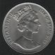 Coin Isle of Man 1 crown 1985 "Queen Mother" UNC Variety 3 (KM # 216)
