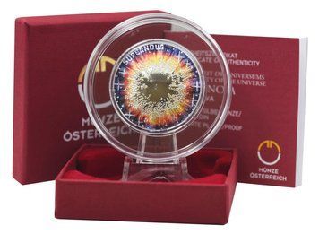 Монета Австрія 20 євро 2025 Срібло Proof Краса Всесвіту - Наднова зірка М22524 фото