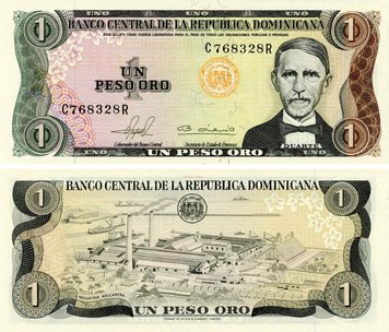 Dominican Republic 1 peso 1984 UNC (P117b)