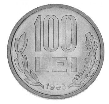 Румунія 100 лей 1993 UNC М15186 фото