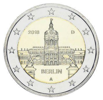 Монета Німеччина 2 євро 2018 А &laquo;Берлін&raquo; UNC М08429 фото