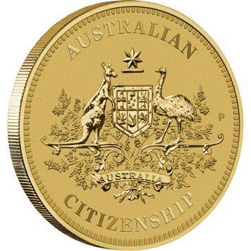 Coin Australia 1 dollar 2013 "Australian Citizenship" UNC (KM # 1428)