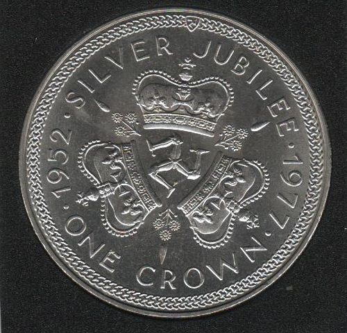 Isle of Man 1 crown 1977 UNC (KM # 41)