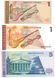 Киргизія набір з 5 банкнот 1997-2009 UNC Б03905 фото 2