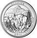 Coin USA 25 cents (quarter) 2011 P National Parks - Glacier (7th Park) UNC (KM # 495)