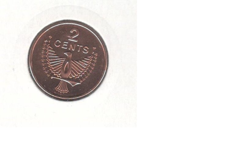 Solomon Islands 2 cents 2005 UNC (KM # 25)