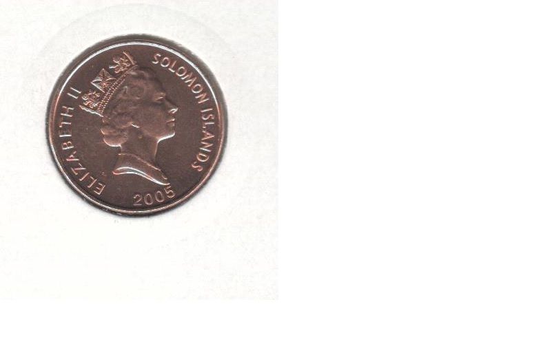 Solomon Islands 2 cents 2005 UNC (KM # 25)