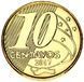 Монета Бразилія 10 сентаво 2017 UNC Кінь М12953 фото 1