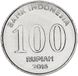 Indonesia 100 rupees 2016 AU-UNC