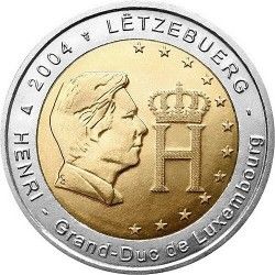 Luxembourg 2 euro 2004 "Duke of Luxembourg" UNC (KM # 85)