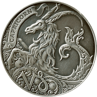 Беларусь 1 рубль 2015 &laquo;Знаки зодиака - Козерог&raquo; UNC М04763 фото