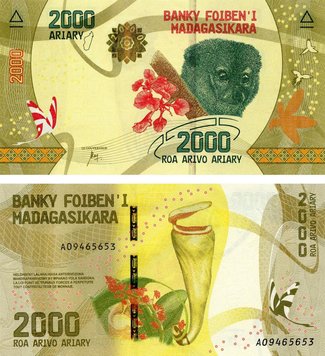 Madagascar 2000 Ariari 2017 UNC (P101)