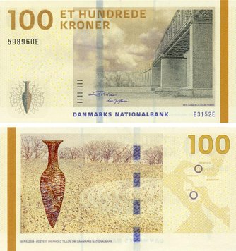 Denmark 100 kroner 2013 UNC (P66c(1)) Rohde & Sørensen