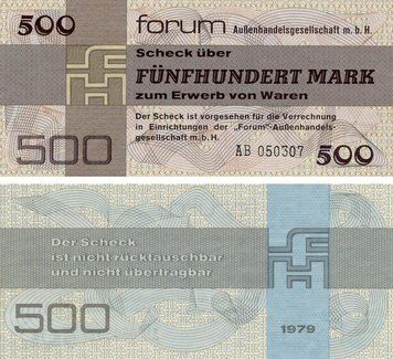 Coin Germany 500 Mark 1979 UNC GDR (PFX7)