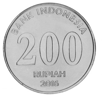 Indonesia 200 rupees 2016 AU-UNC