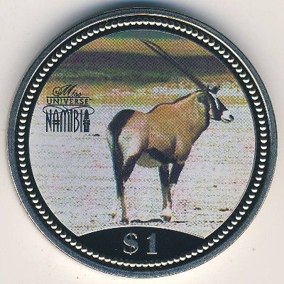 Намібія 1 долари 1995 «5 років незалежності» VF (KM#7) М05378 фото