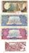 Somalia set of 4 banknotes 1987-2011 UNC