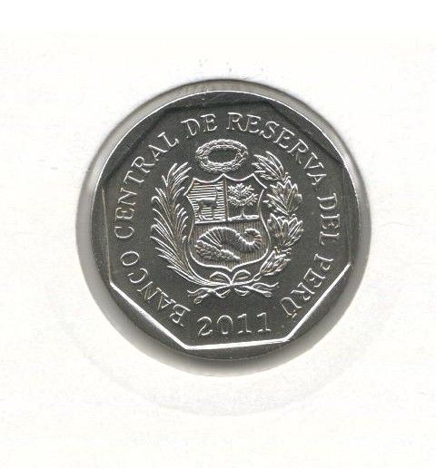 Coin Peru 1 new salt 2011 UNC (KM # 361)