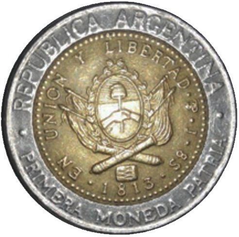 Argentina 1 peso 2007 VF (KM # 112.1)