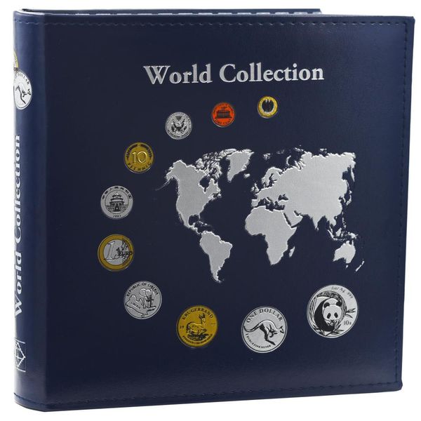 Альбом для монет NUMIS «World Collection» з 5 листами для 143 монети Leuchtturm А01105 фото