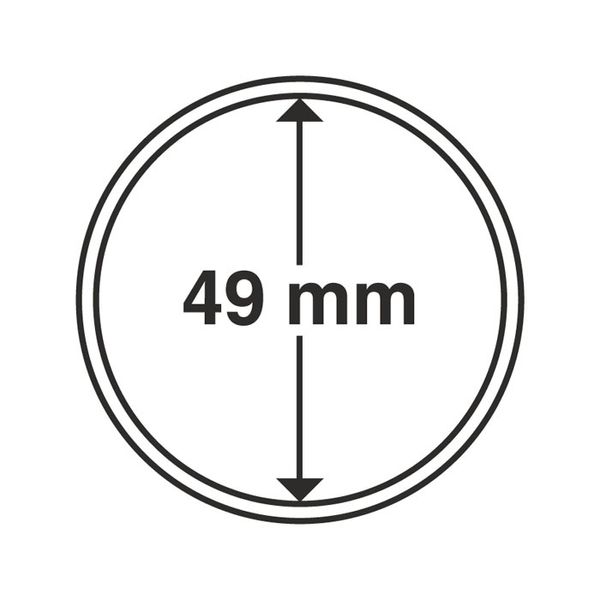 Капсула для монети 49 мм, Leuchtturm А01776 фото