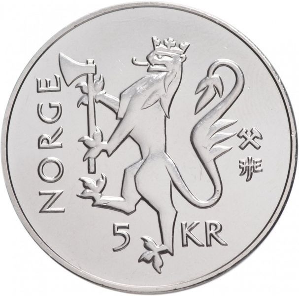 Norway 5 CZK 1997 UNC (KM # 461)