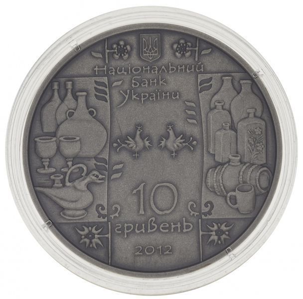 Монета Украина 10 гривен 2012 Серебро UNC Стеклодув (Гутник) (Ag 925, унция, 31.1 грамм в чистоте) М14543 фото