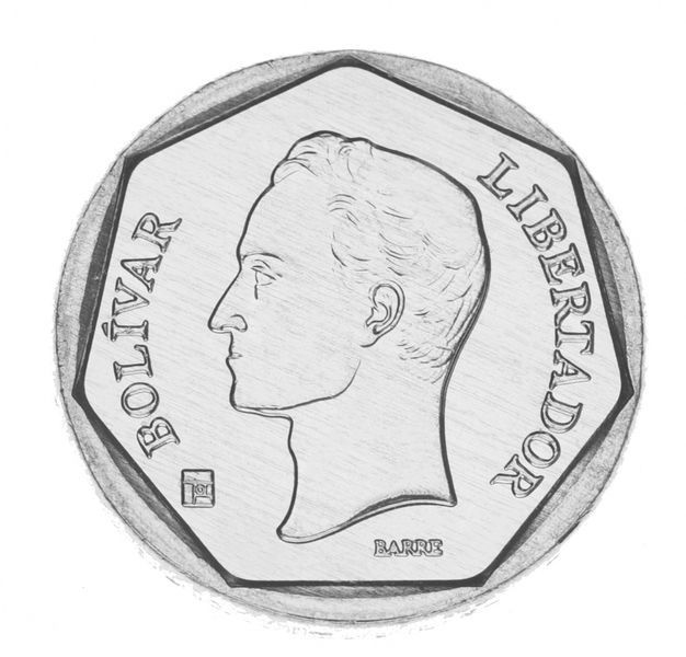 Монета Венесуела 20 болівар 2002 AU-UNC М15470 фото