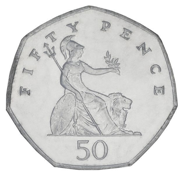 Coin Great Britain 50 Pence 1998 AU-UNC