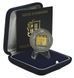 Coin Andorra 25 Diners 1991 Gold and Silver UNC 20th Anniversary of the Episcopal Co-Government (1.37 grams of gold) (KM#69)