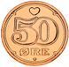 Denmark 50 ore 2018 UNC