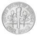 Монета США 10 центів 1957 Срібло F-VF Дайм Рузвельт (Ag 900, 2,5 г) М19928 фото 2